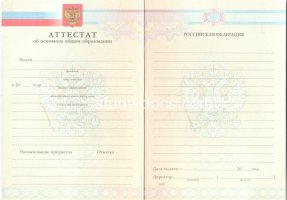 Аттестат за 9 класс 2007-2010 в Бердске